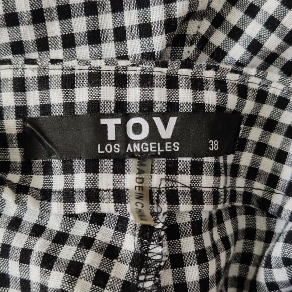 Tov Los Angeles wide leg ruffle pants - Picture 7 of 8